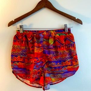 Moving Comfort running shorts, M